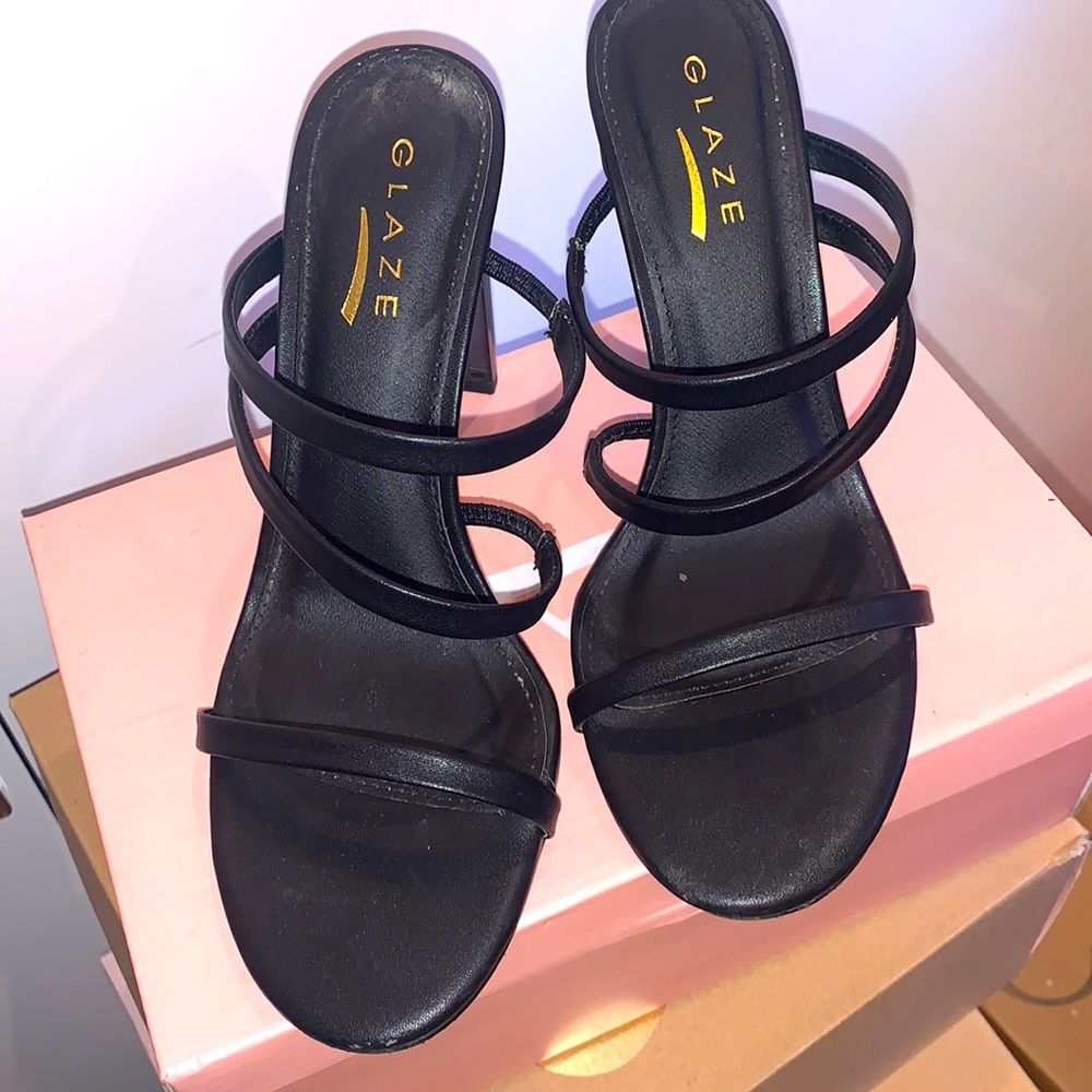 Black heels